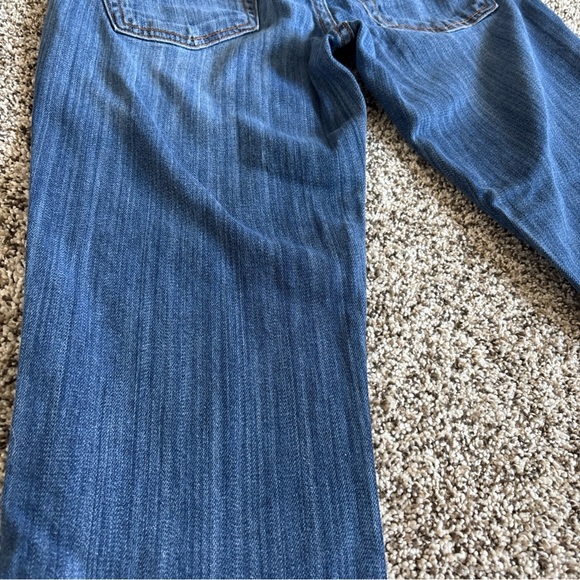 Lucky Brand Sweet Crop Straight Jeans Women 2/26 Denim Mid Rise Classic Fit - Picture 9 of 12